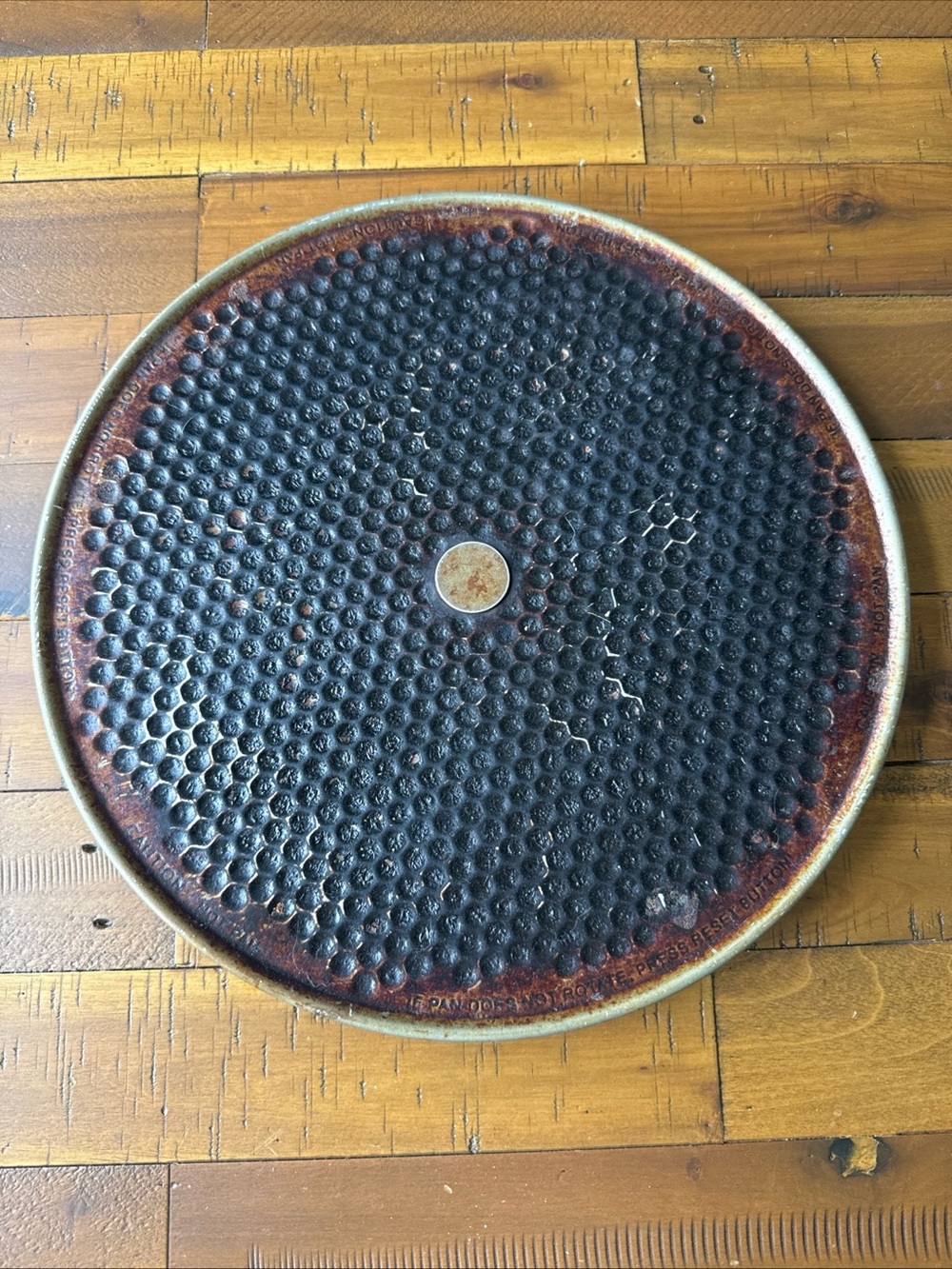 Presto Pizzazz  for rotating Pizza Spinner Tray Pan OEM Replacement 13.25"